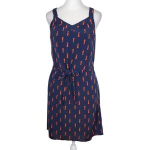 Merona Navy Seahorse Sundress Size XS Seahorse Nautical Mini Dress